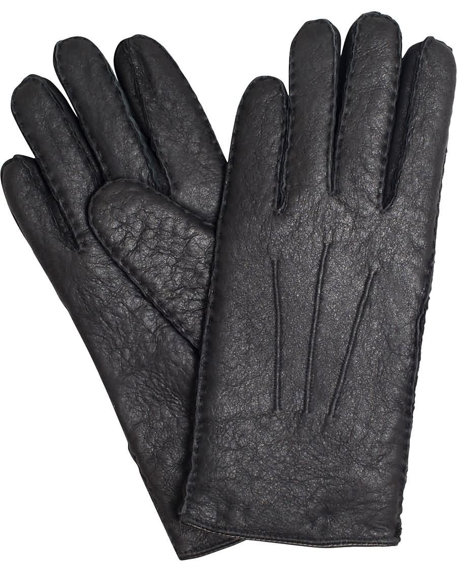 boss t-hebis lambskin gloves black l0m1y